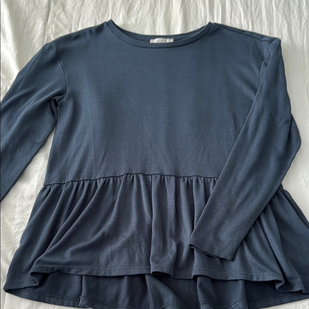 LOFT Peplum Top